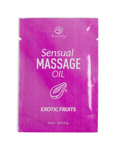 SECRETPLAY - EINZELDOSIS MASSAGEÖL MIT EXOTISCHEN FRÜCHTEN 10 ML