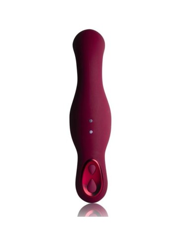 ROCKS-OFF - RUBY GLOW BLUSH RED G-SPOT VIBRATOR
