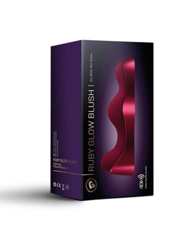 ROCKS-OFF - RUBY GLOW BLUSH RED G-SPOT VIBRATOR