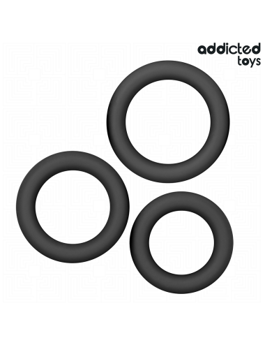 ADDICTED TOYS - SET SILIKONRINGE MODELL 1