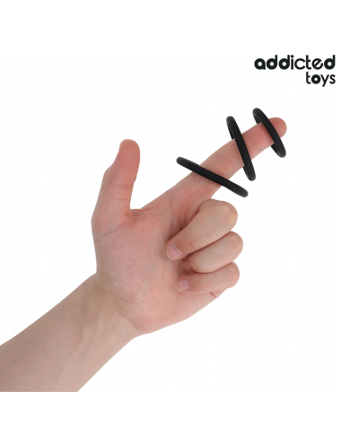 ADDICTED TOYS - SET SILIKONRINGE MODELL 2