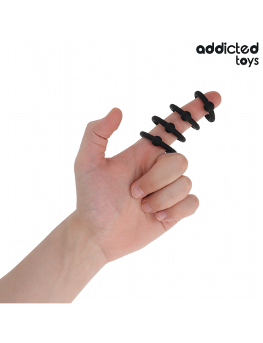 ADDICTED TOYS - SET AUS DRUCKRINGEN AUS SILIKON
