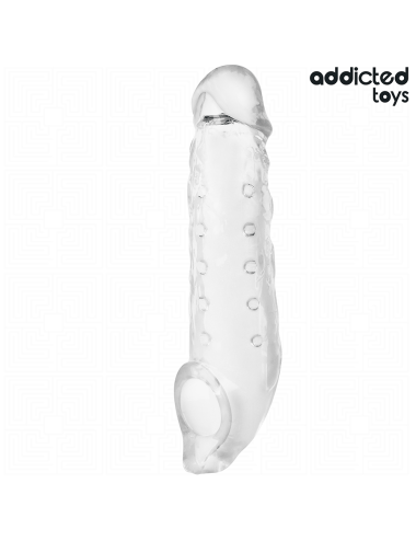 ADDICTED TOYS - TRANSPARENTE PENISVERLÄNGERUNG GRÖSSE S 23 CM