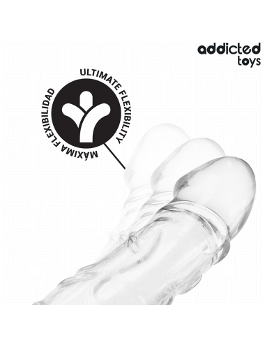 ADDICTED TOYS - TRANSPARENTE PENISVERLÄNGERUNG 27 CM