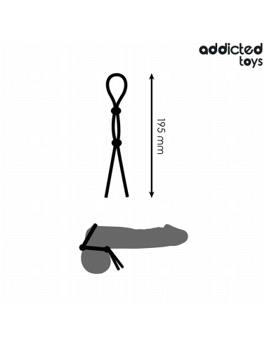 ADDICTED TOYS - SILIKONSEIL FÜR DEN DOPPELSCHLEIFEN-PENIS