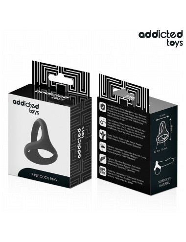 ADDICTED TOYS - DICKER DREIFACH-PENISRING
