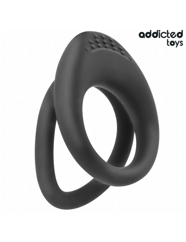 ADDICTED TOYS - DOPPELT STRUKTURIERTER PENISRING