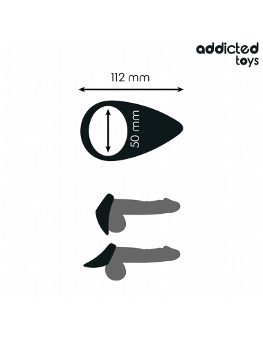 ADDICTED TOYS - TRÄNENFÖRMIGER PENISRING