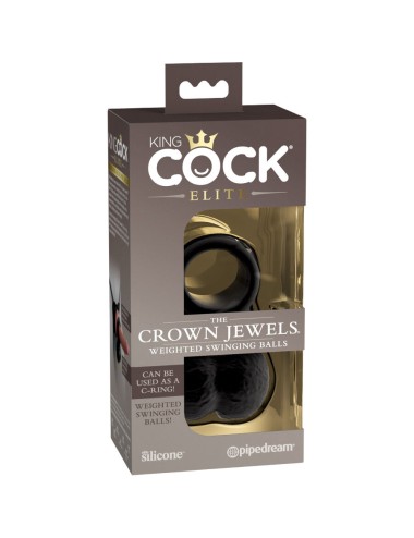 KING COCK - DIE KRONJUWELEN GEWICHTETE SCHWINGENDE KUGELN AUS SILIKON