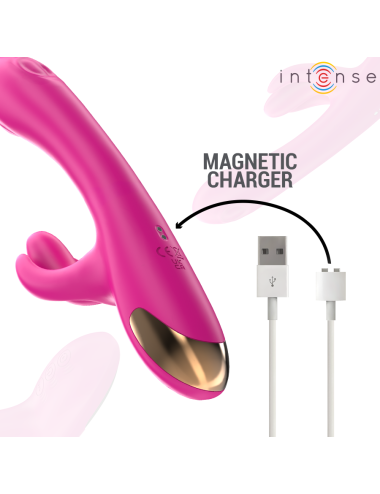 INTENSE - BRITNEY MULTIFUNKTIONS-RABBIT-VIBRATOR 23 CM ROSA