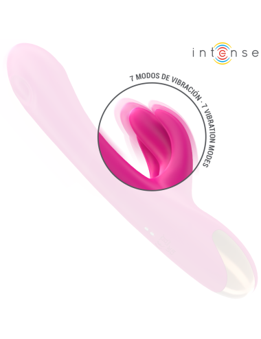 INTENSE - BRITNEY MULTIFUNKTIONS-RABBIT-VIBRATOR 23 CM ROSA