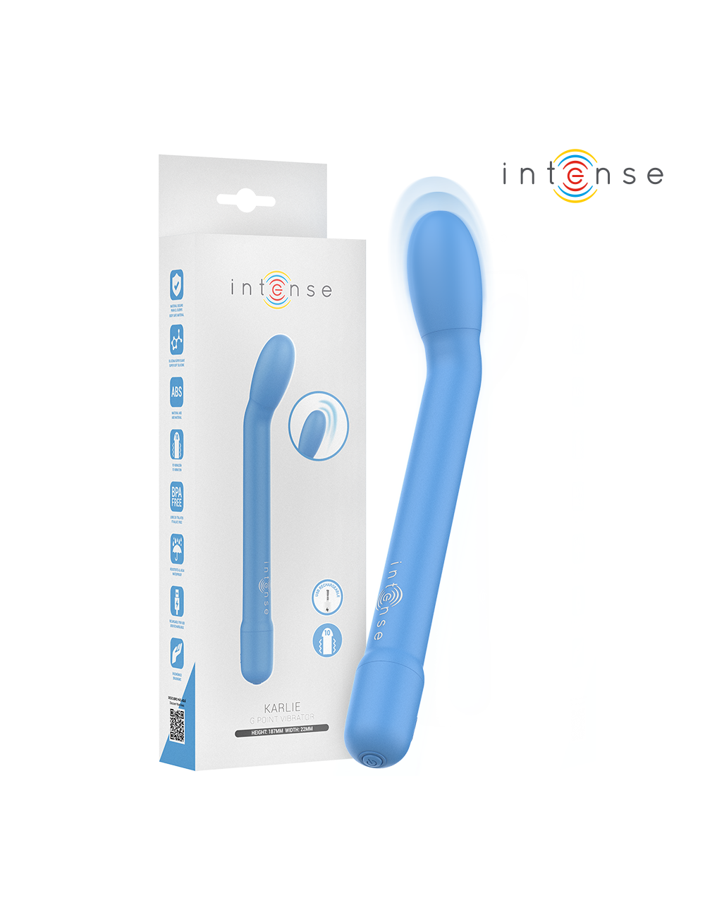 INTENSE - G-SPOT STIMULATOR BLAU INTENSE - G-SPOT STIMULATOR BLAU