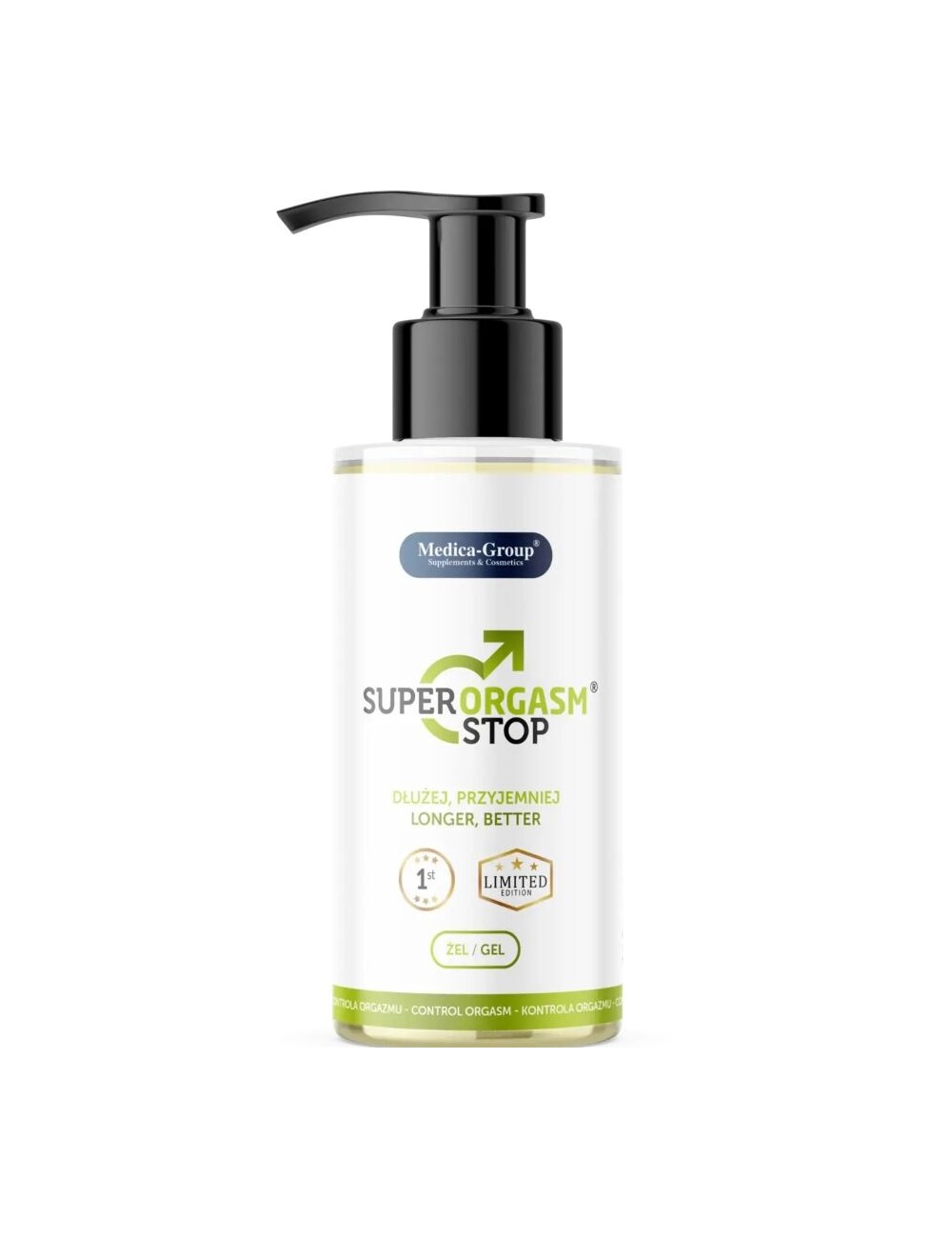 MEDICA GROUP - SUPER ORGASM STOP INTIMGEL FÜR MÄNNER 150 ML