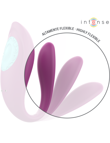 INTENSE - ANNIE U-FÖRMIGER VIBRATOR UND STIMULATOR LILA FERNBEDIENUNG