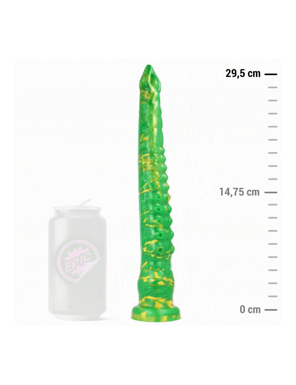 EPIC - DILDO HYLOS GREEN FLASH EPIC - DILDO HYLOS GREEN FLASH
