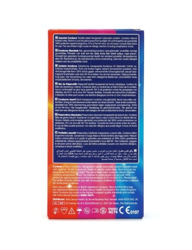 SKINS - SORTIERTE PREMIUM-KONDOME PACKUNG 8