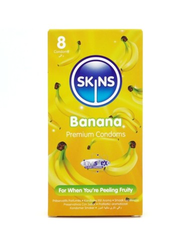 SKINS - BANANA PREMIUM KONDOME PACKUNG 8