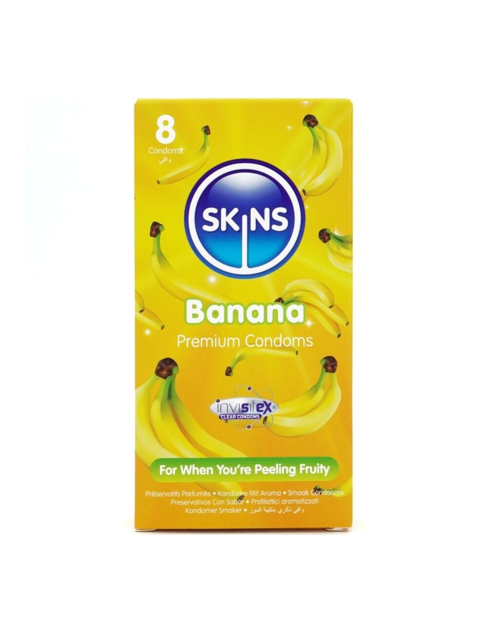 SKINS - BANANA PREMIUM KONDOME PACKUNG 8