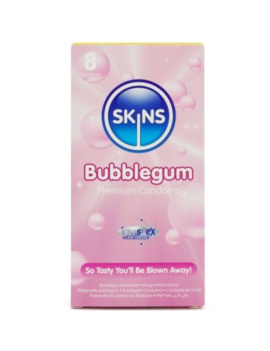 SKINS - BUBBLEGUM PREMIUM-KONDOME PACKUNG 8