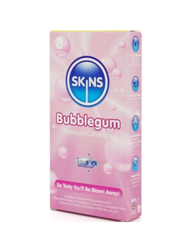 SKINS - BUBBLEGUM PREMIUM-KONDOME PACKUNG 8