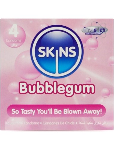 SKINS - BUBBLEGUM PREMIUM-KONDOME PACKUNG 4
