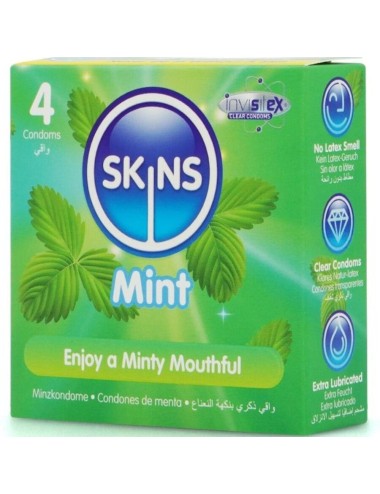 SKINS - MINT PREMIUM KONDOME PACKUNG 4