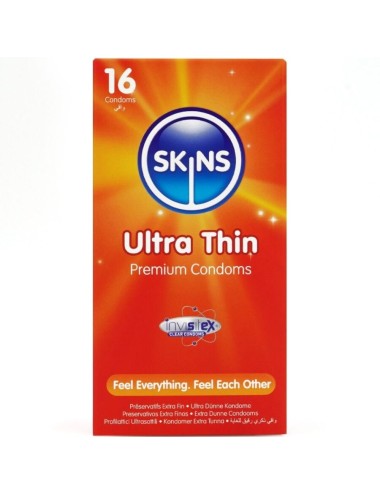 SKINS - ULTRADÜNNE PREMIUM-KONDOME PACKUNG 16