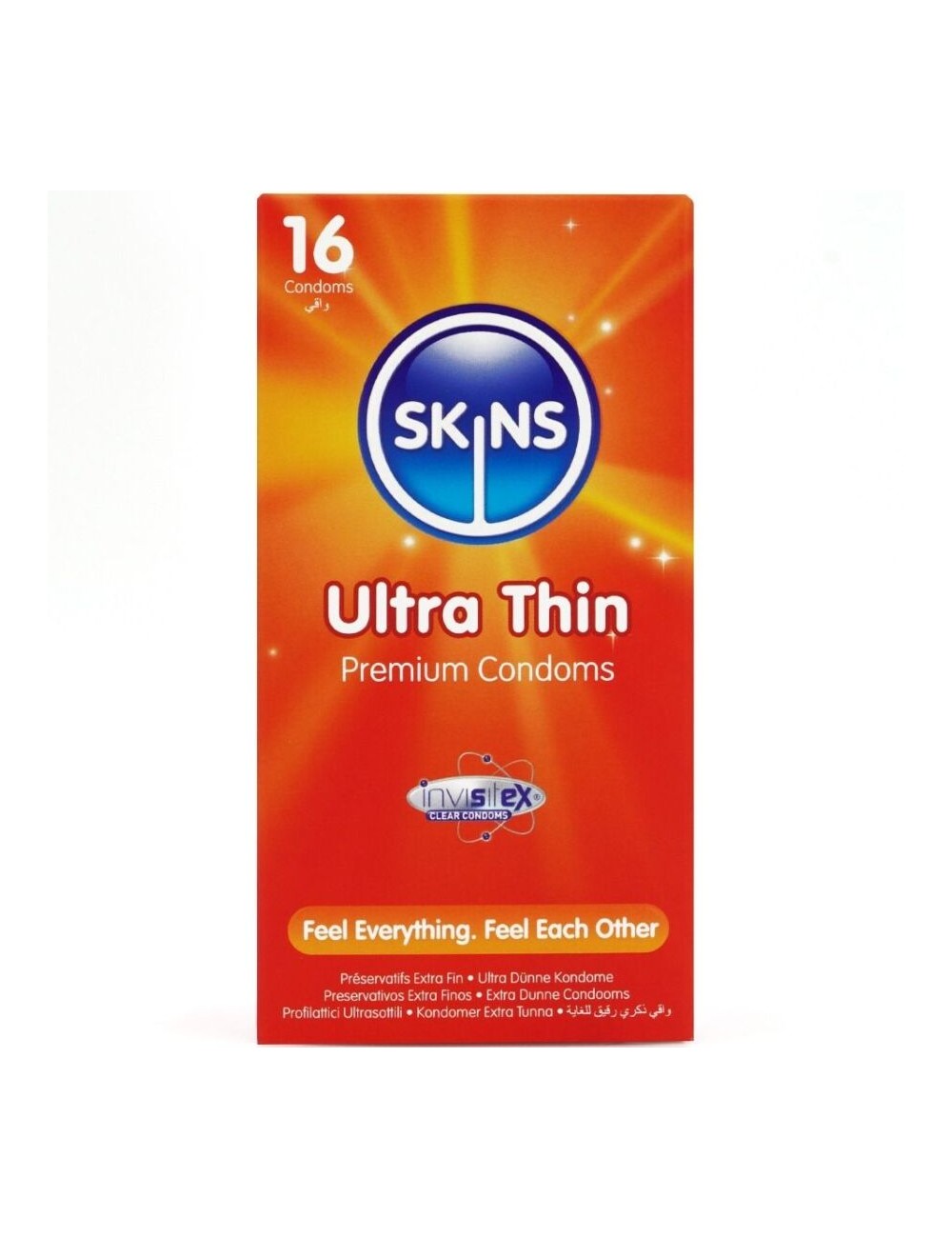 SKINS - ULTRADÜNNE PREMIUM-KONDOME PACKUNG 16