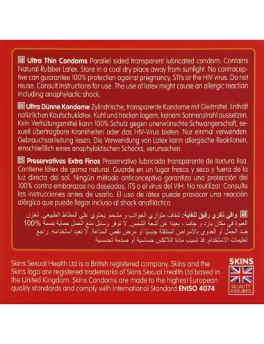 SKINS - ULTRADÜNNE PREMIUM-KONDOME PACKUNG 4