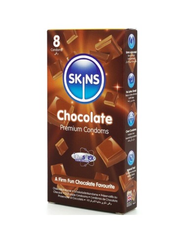 SKINS - SCHOKOLADE PREMIUM-KONDOME PACKUNG 8