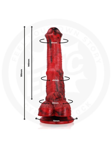 EPIC- DILDO VULCANUS NIGHT DRAGON