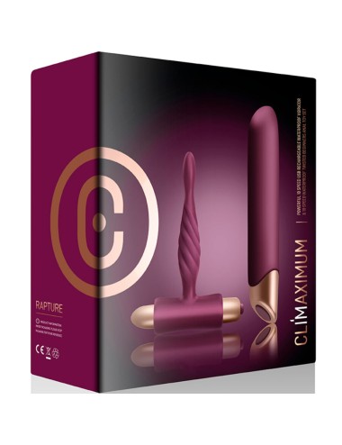 CLIMAXIMUM - RAPTURE KIT VIBRATOR CLASSIC + ANFÄNGER-ANALPLUG