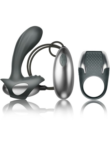 CLIMAXIMUM - EXCITE KIT COCK RING + DRAHT-PROSTATAMASSAGEGERÄT