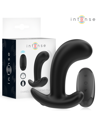 INTENSE - CHANDLER ANAL PLUG 10 VIBRATIONEN SCHWARZ FERNBEDIENUNG