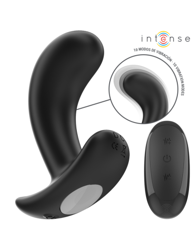 INTENSE - CHANDLER ANAL PLUG 10 VIBRATIONEN SCHWARZ FERNBEDIENUNG