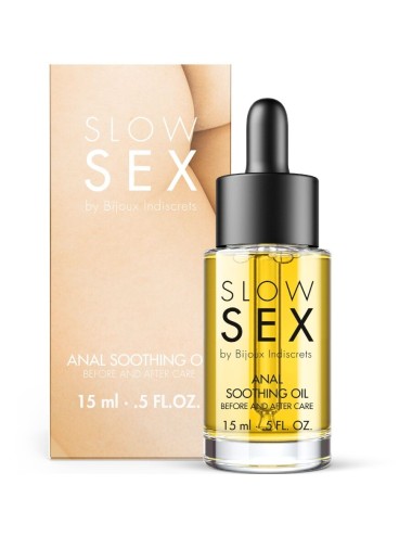 BIJOUX INDISCRETS – SLOW SEX SOOTHING ANAL OIL 15 ML