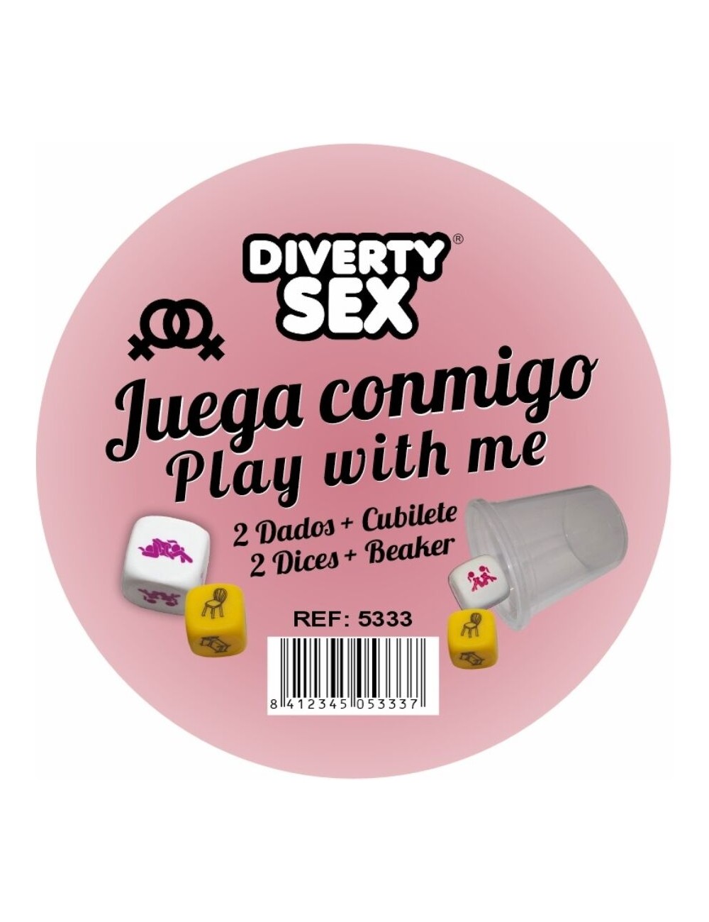 DIABLO PICANTE - WÜRFELSPIELPLATZ + POSITIONEN FÜR FRAUEN MIT BECHER