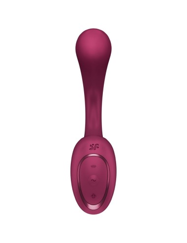SATISFYER - G FOR GODDESS 2 RABBIT VIBRATOR FLASCHE BORDEAUX