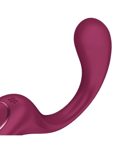 SATISFYER - G FOR GODDESS 2 RABBIT VIBRATOR FLASCHE BORDEAUX
