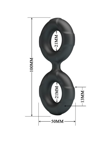 CRAZY BULL - RADWAN DOPPELTER SILIKONRING MODELL 19