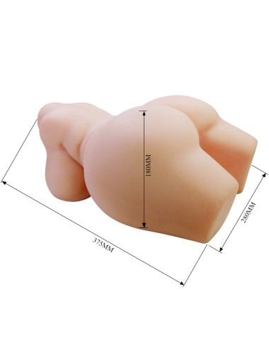 CRAZY BULL - GRACE REALISTISCHER WEIBLICHER TORSO VAGINA UND ANAL 7,5 KG