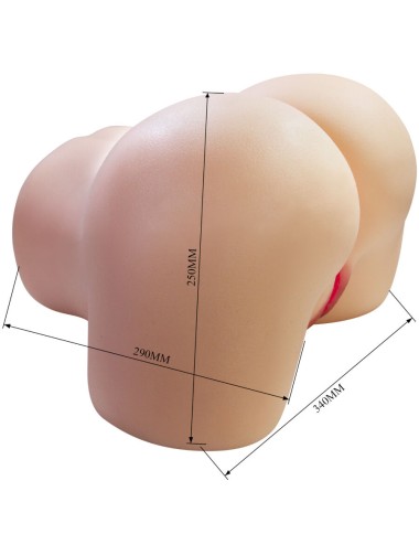 CRAZY BULL - JULIA REALISTISCHER WEIBLICHER PO VAGINA UND ANAL 11 KG