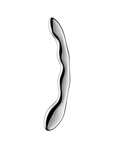 SATISFYER - COSMIC CREST 2 DOPPELDILDO AUS EDELSTAHL