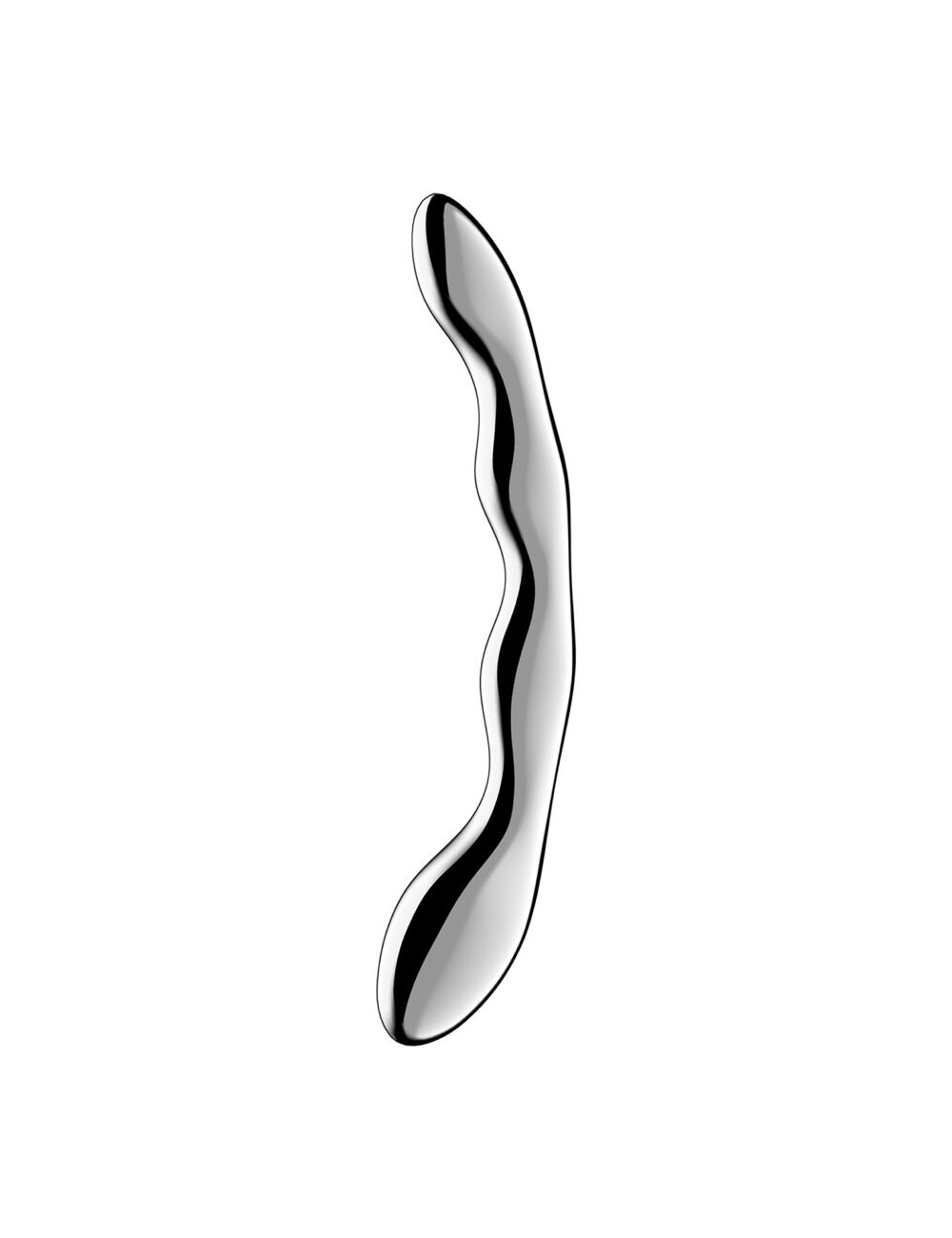 SATISFYER - COSMIC CREST 2 DOPPELDILDO AUS EDELSTAHL