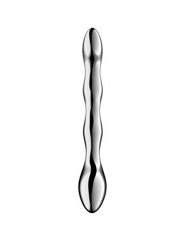 SATISFYER - COSMIC CREST 2 DOPPELDILDO AUS EDELSTAHL