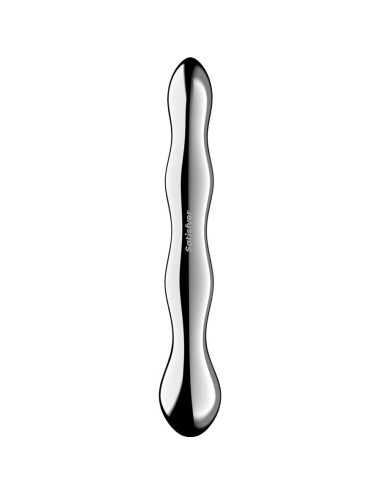 SATISFYER - COSMIC CREST 2 DOPPELDILDO AUS EDELSTAHL