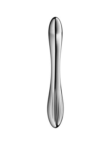 SATISFYER - PURE GRAVITY 1 DOPPELENDELLER DILDO AUS EDELSTAHL