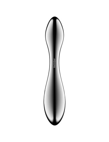 SATISFYER - PURE GRAVITY 3 EDELSTAHL DOPPELENDELLER DILDO