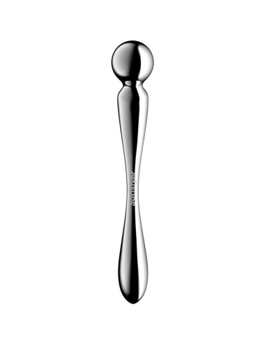 SATISFYER - STAR FORCE 2 DOPPELDILDO AUS EDELSTAHL