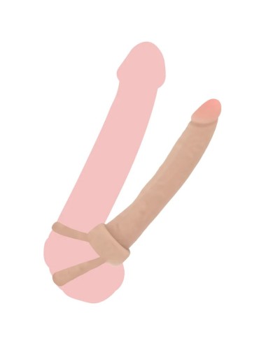 GET REAL - DOUBLE TROUBLE SILIKON-ANALPENETRATOR 16 CM